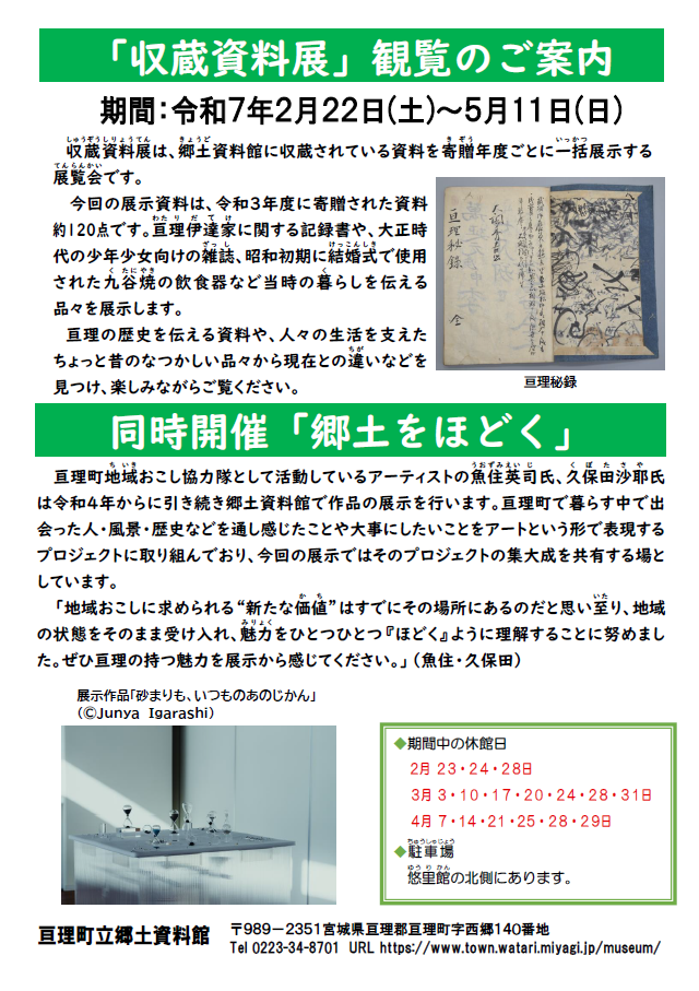 チラシ裏